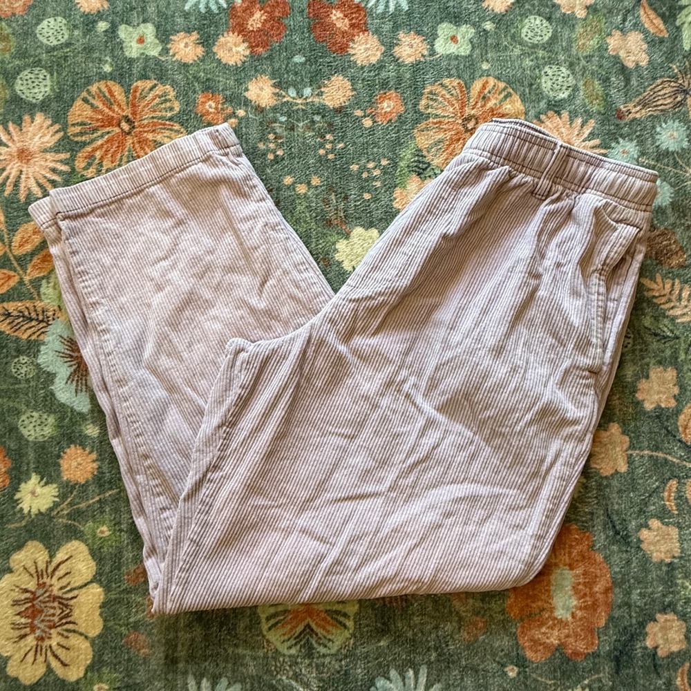 Urban Outfitters Mens‎ Large Lavender Purple Corduroy Beach Pants OB965340